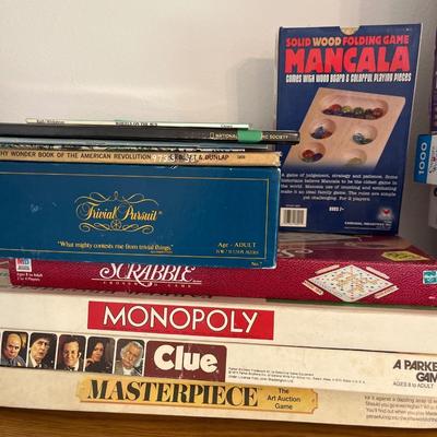 Games, puzzles, and books