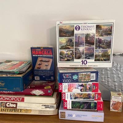 Games, puzzles, and books
