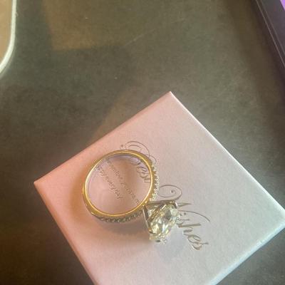 5 Carat Moissanite Ring