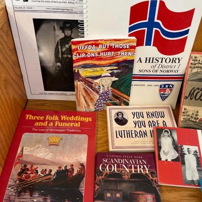 Norwegian book assortment