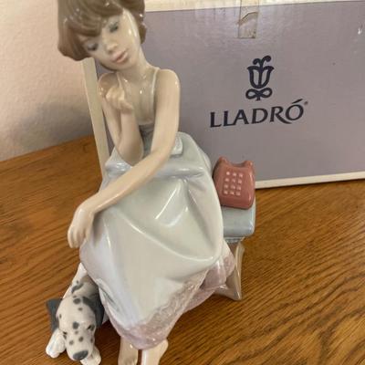 Lladro figurine, Royal Copenhagen & Orrefors