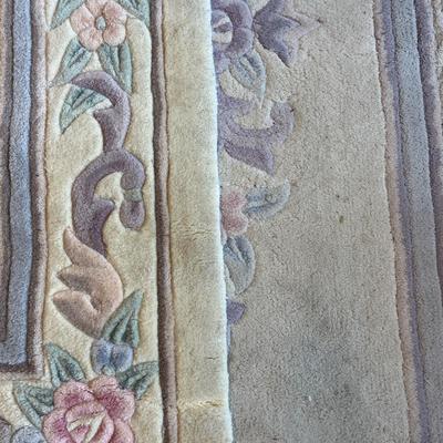 Two hand tufted, Chinese rug size 5 x 8