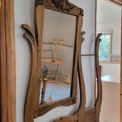 Vintage wash stand with pitcher and bowl