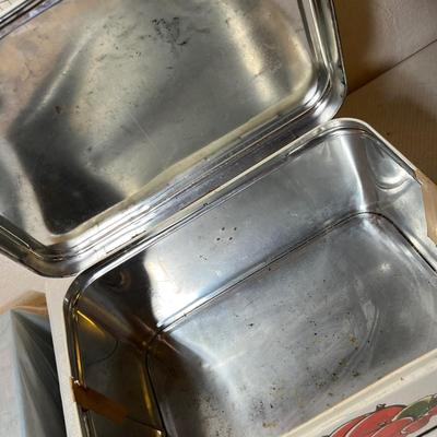 Lot 333 Fruit Bread box & other