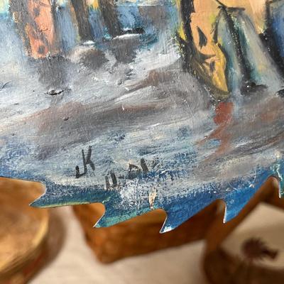 Lot 334 Baskets & Western decor