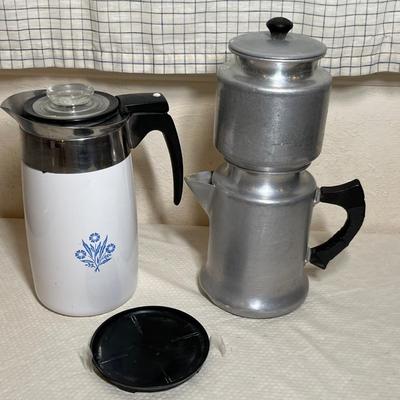 Lot 337 Vintage coffee pots