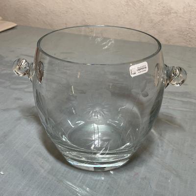 Lot 338 Crystal Ice Bucket