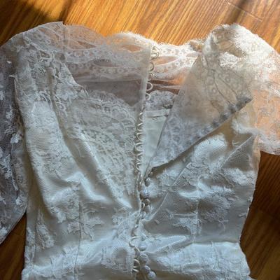 Vintage wedding dress