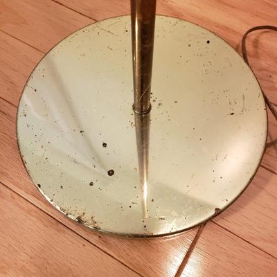 Two Adjustable Brass Floor Lamps (LLR-KD)