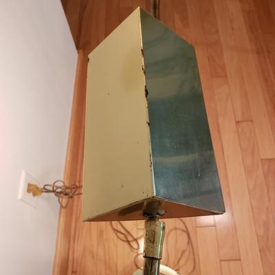 Two Adjustable Brass Floor Lamps (LLR-KD)