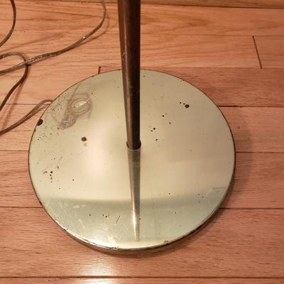 Two Adjustable Brass Floor Lamps (LLR-KD)