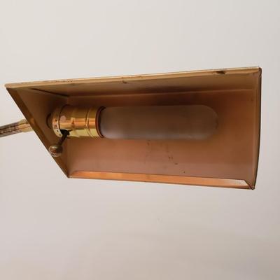 Two Adjustable Brass Floor Lamps (LLR-KD)