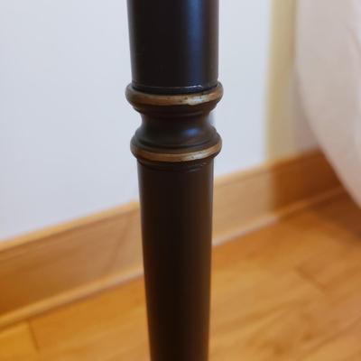 Brown Metal Torchiere Floor Lamp (LLR-KD)