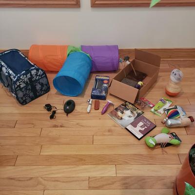 NIB Cat Toys, Cat Tunnel, Cat Mouse Odor Eliminator and More (LLR-KD)