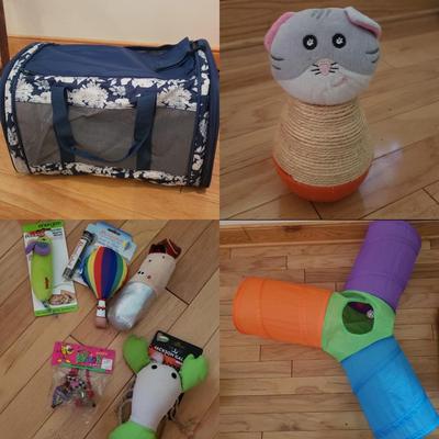 NIB Cat Toys, Cat Tunnel, Cat Mouse Odor Eliminator and More (LLR-KD)