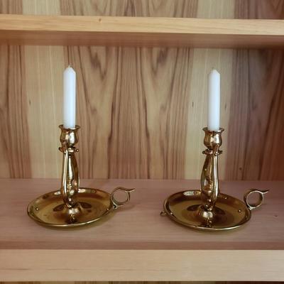 Mystic Seaport Brass Ship Candle Sconces (LLR-KD)