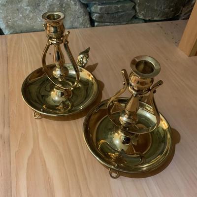 Mystic Seaport Brass Ship Candle Sconces (LLR-KD)