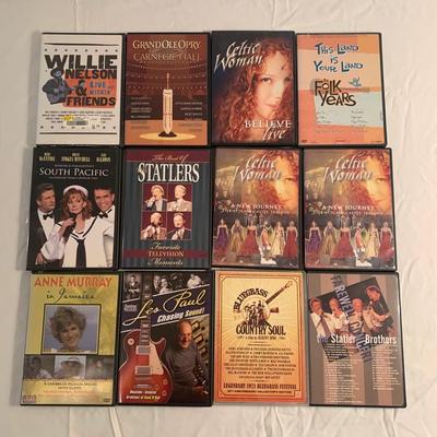 Concert DVDs & Daewoo DVD/VHS player with Remote (LLR-KD)