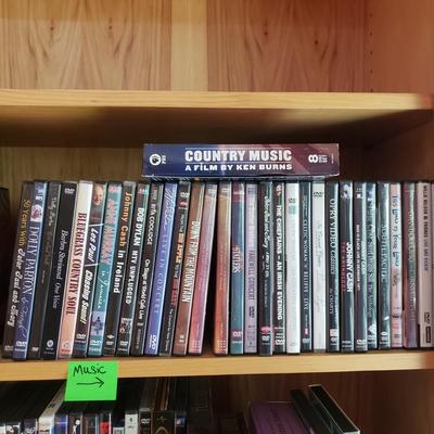 Concert DVDs & Daewoo DVD/VHS player with Remote (LLR-KD)