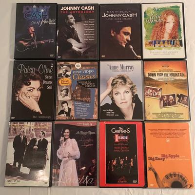 Concert DVDs & Daewoo DVD/VHS player with Remote (LLR-KD)