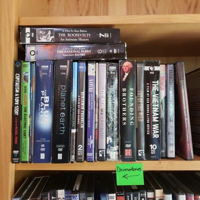 100+ DVDs: Documentaries, Movies and TV Shows (LLR-KD)