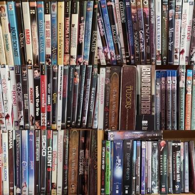 100+ DVDs: Documentaries, Movies and TV Shows (LLR-KD)
