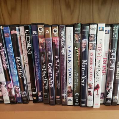 100+ DVDs: Documentaries, Movies and TV Shows (LLR-KD)