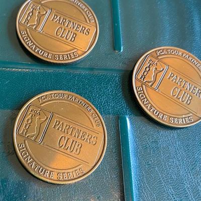 PGA Golf Coins and Display Book