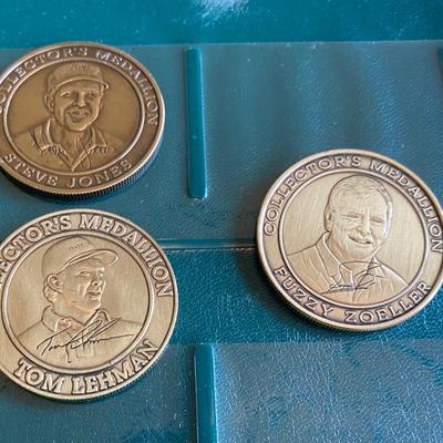 PGA Golf Coins and Display Book