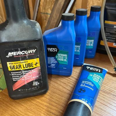 Boat oil & lube
