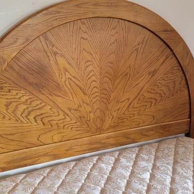 Full headboard mattress