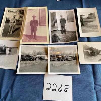 Vintage Military Picture Lot
