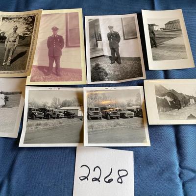 Vintage Military Picture Lot