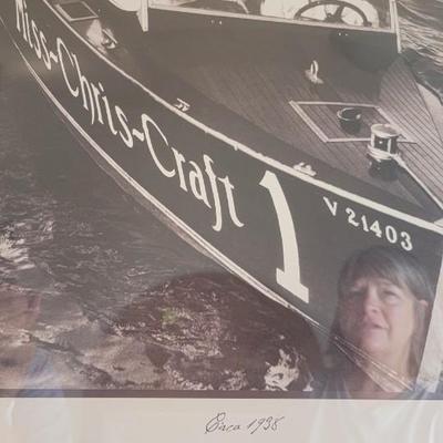 Miss Chris Craft art