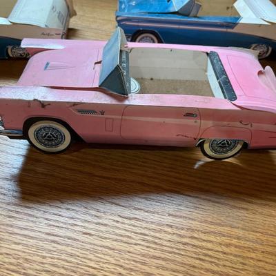 Vintage cardboard cars