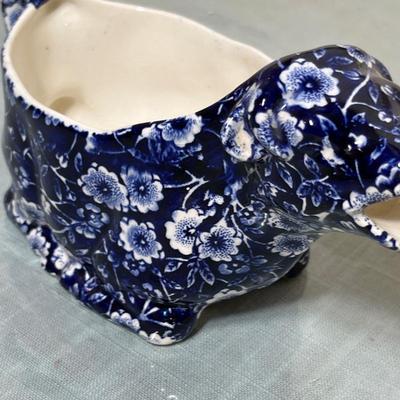 Lot 344 Ironstone Cow Creamer