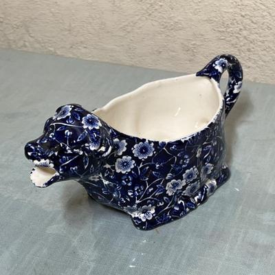 Lot 344 Ironstone Cow Creamer