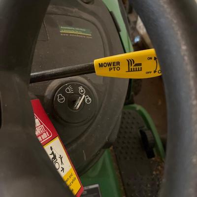 John Deere D110 riding mower
