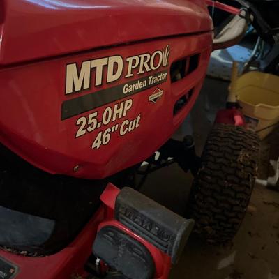 MTD Pro garden tractor