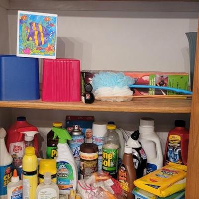 Misc bath room plus cleaning