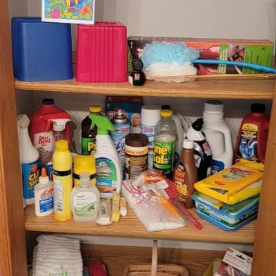 Misc bath room plus cleaning