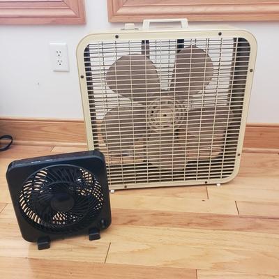 JC Penny Box Fan and Personal Portable Fan (LLR-KD)