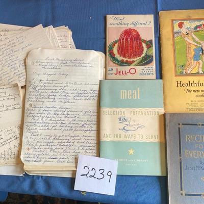 Vintage Cookbooks and Recipes