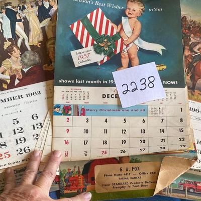 Vintage Calendars Beautiful Pictures