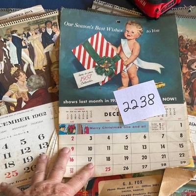 Vintage Calendars Beautiful Pictures
