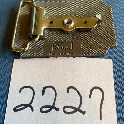 Vintage Army National Guard Belt Buckke