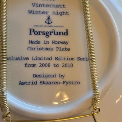 20 misc Porsgrund collector plates