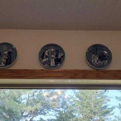 20 misc Porsgrund collector plates