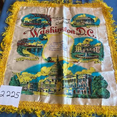 Washington Silk Souvenir