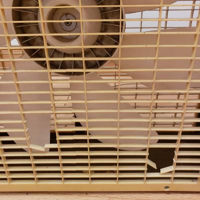 Two Hunter Two-Speed Box Fans (LLR-KD)